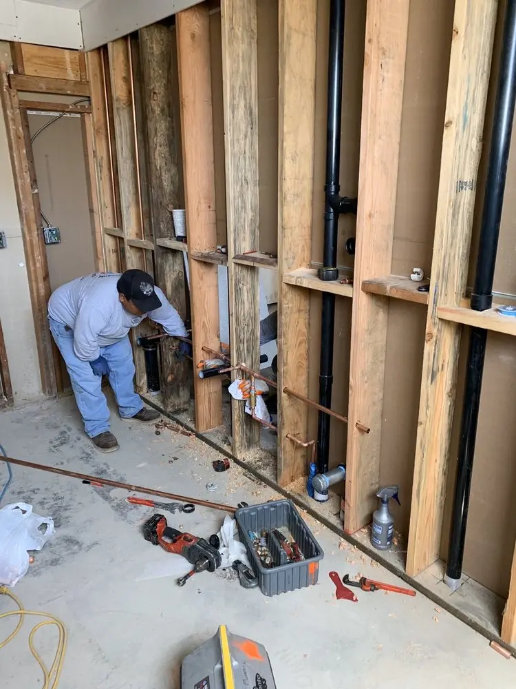 Commercial rough-in plumbing for Commercial Plumbing in North Woodridge